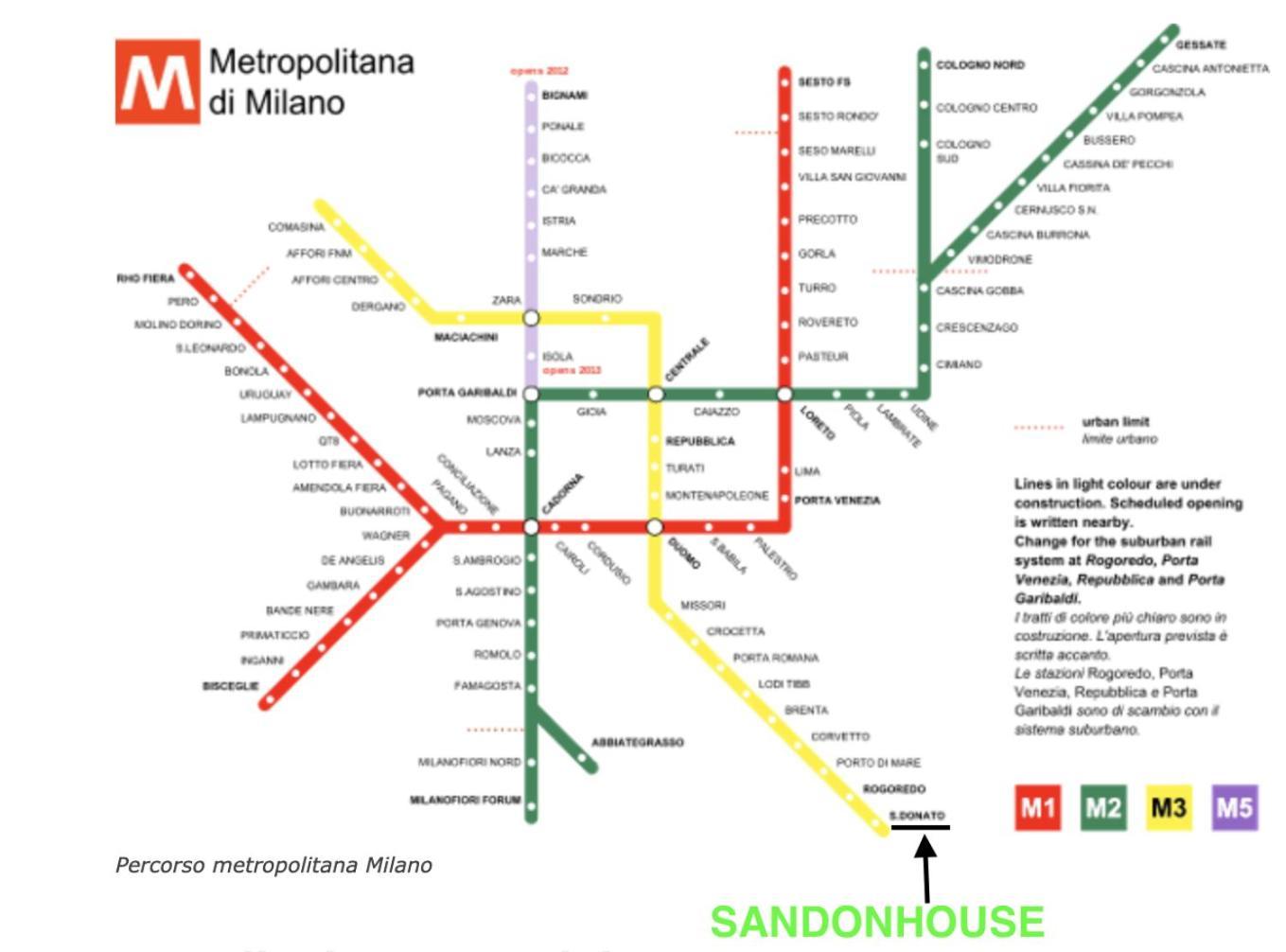 Sandonhouse Milano San Donato Milanese Bagian luar foto